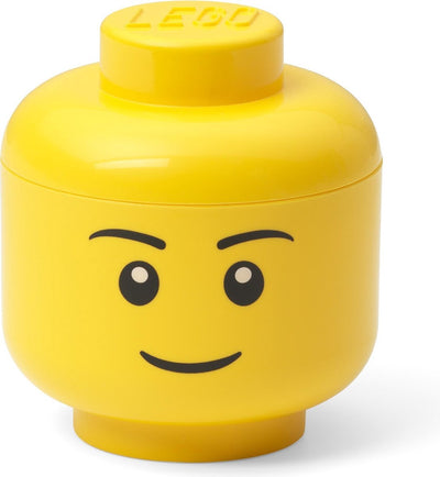 Zimmer Kopenhagen Lego Storage Head 'Boy', Mini