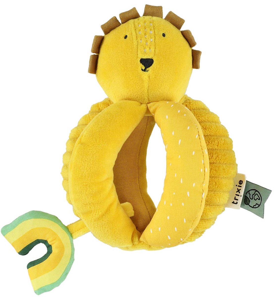 Trixie Mr. Lion Greifball – 3m+ – mit Knistergeräusch – ideal als Geschenk zur Geburt – Löwe