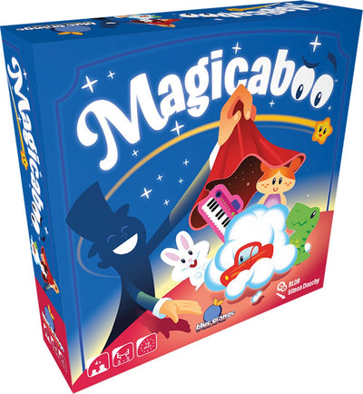 Geronimo Spiele Magicaboo - Blau Orange - - Kinderspiel - ab 4 Jahren - von 3 bis 5 Spielern
