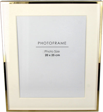 HD-Collection-Fotorahmen aus Metall, goldfarben, 230 x 25 cm