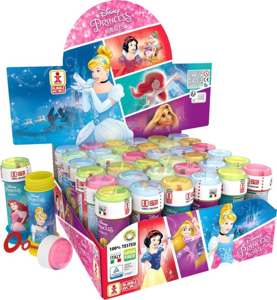 Disney Princess Seifenblasenbläser 60 ml 36 Stück