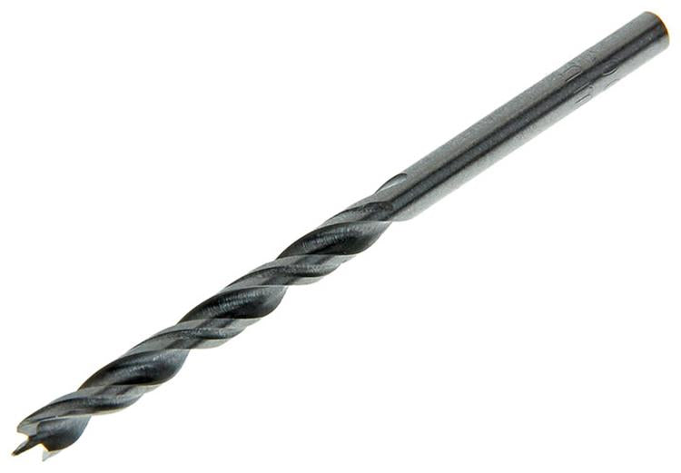 Mack 1018504 - Maschinen-Holzbohrer + Zentrierspitze ø 4,0 x 75 mm | 5 Stück