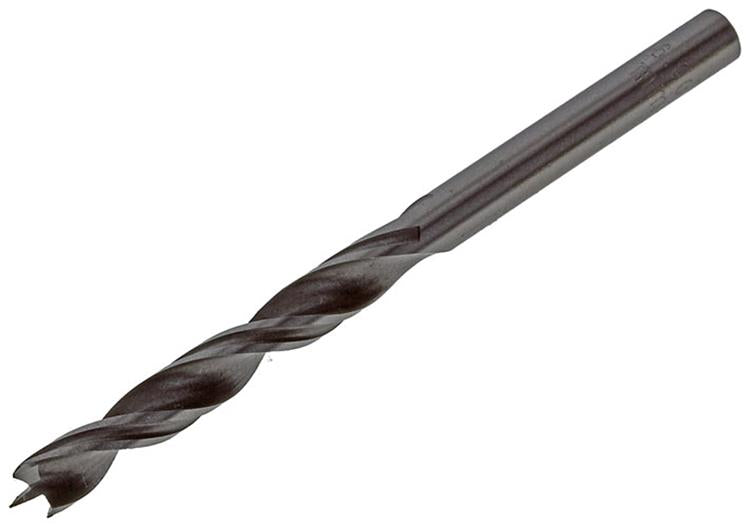 Mack 1018506 - Maschinen-Holzbohrer + Zentrierspitze ø 6,0 x 92 mm | 5 Stück