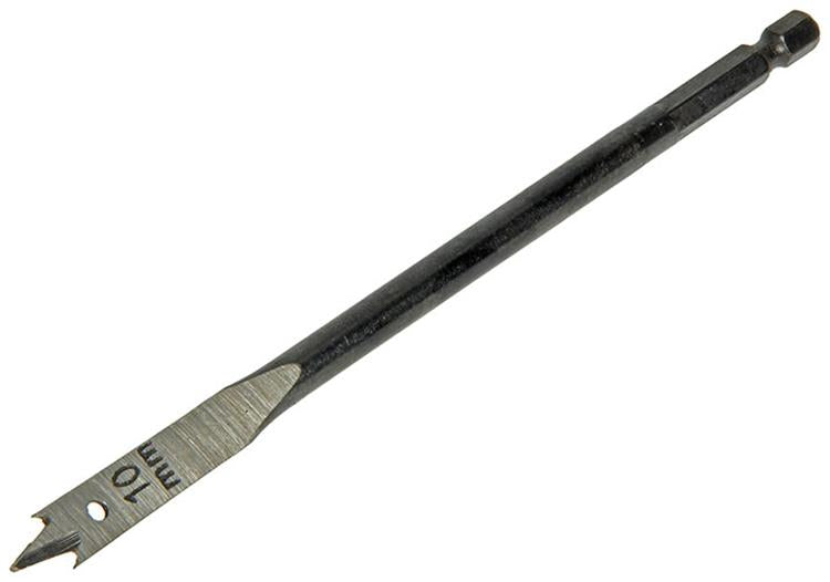 Mack 1018514 - Flachholzbohrer DIN 7487 ø 10,0 x 160 mm | 5 Stück