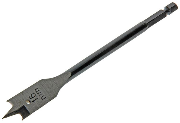 Mack 1018517 - Flachholzbohrer DIN 7487 ø 16,0 x 160 mm | 5 Stück