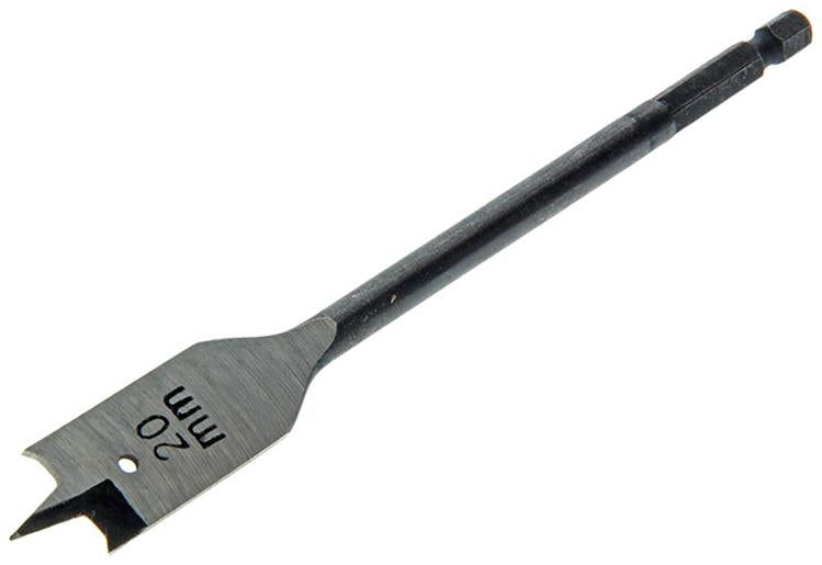 Mack 1018519 - Flachholzbohrer DIN 7487 ø 20,0 x 160 mm | 5 Stück