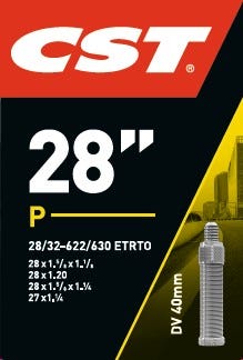 CST Innenrohr dv16 28 Zoll 28 32-622 dv 40 mm 071604
