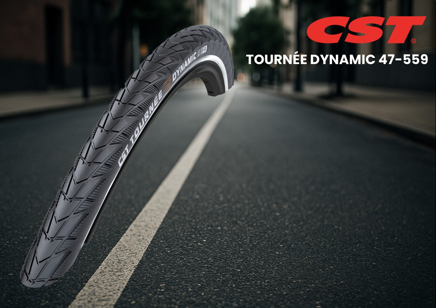 CST Außenreifen Tournee Dynamic 26 x 1.75 zw refl