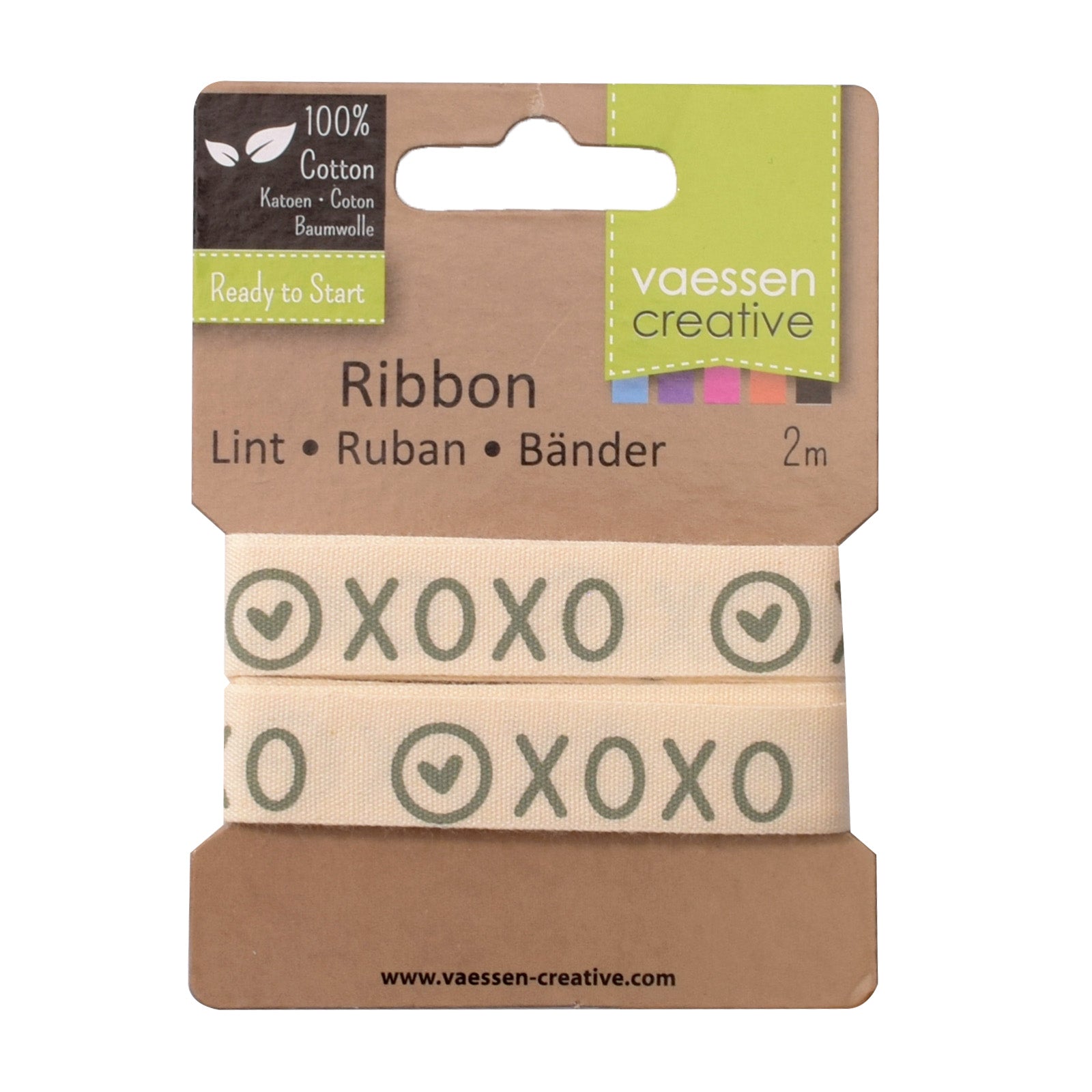 Vaessen creative • Band 2mx15mm nl xoxo