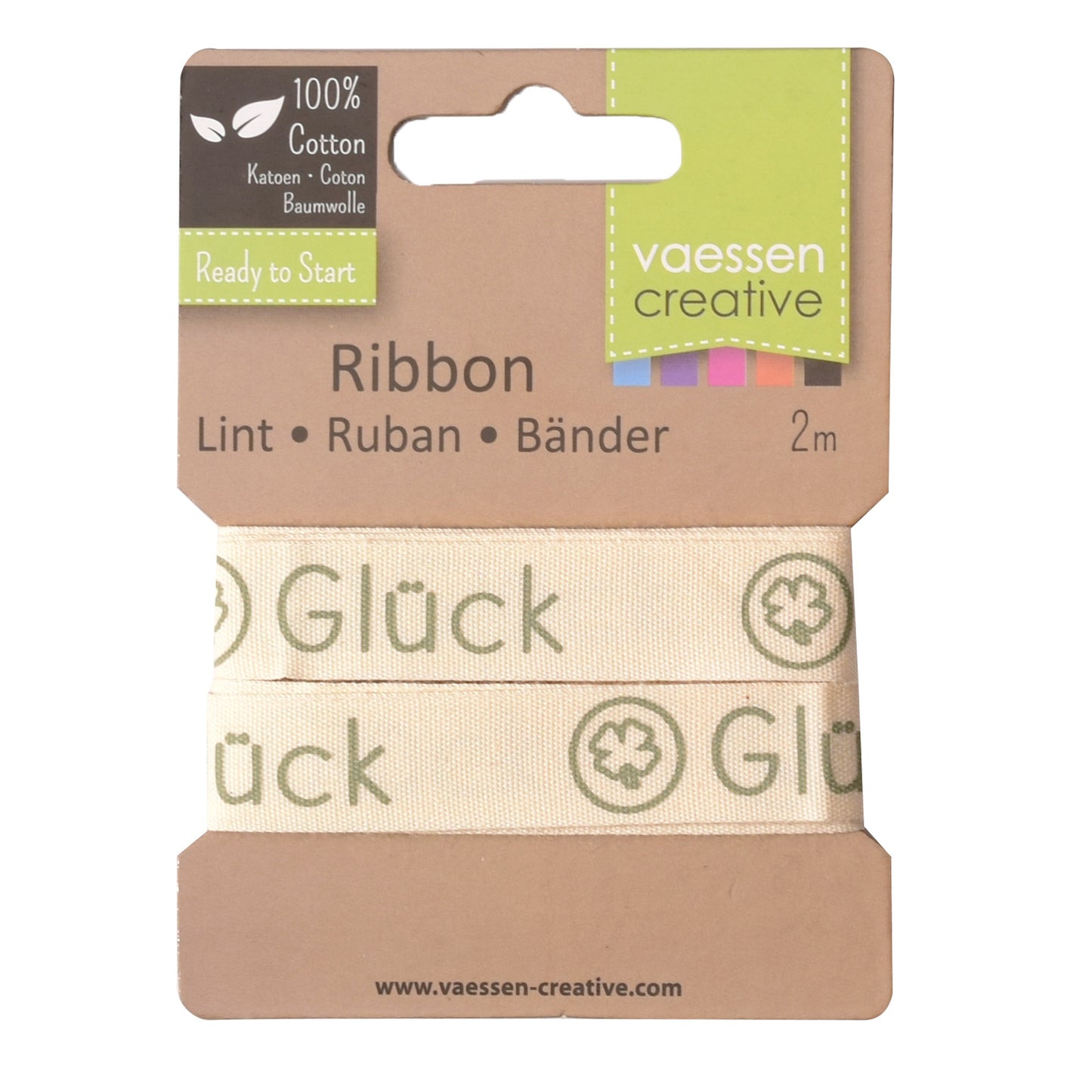 Vaessen creative • Glücksband 2mx15mm