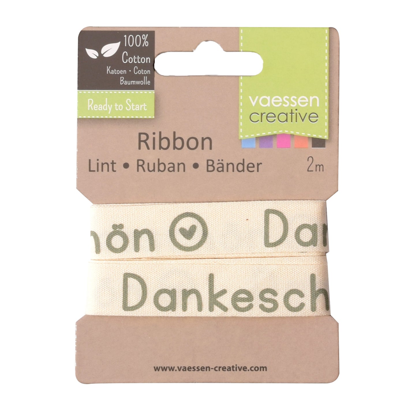 Vaessen creative • Band 2mx15mm von dankeschön