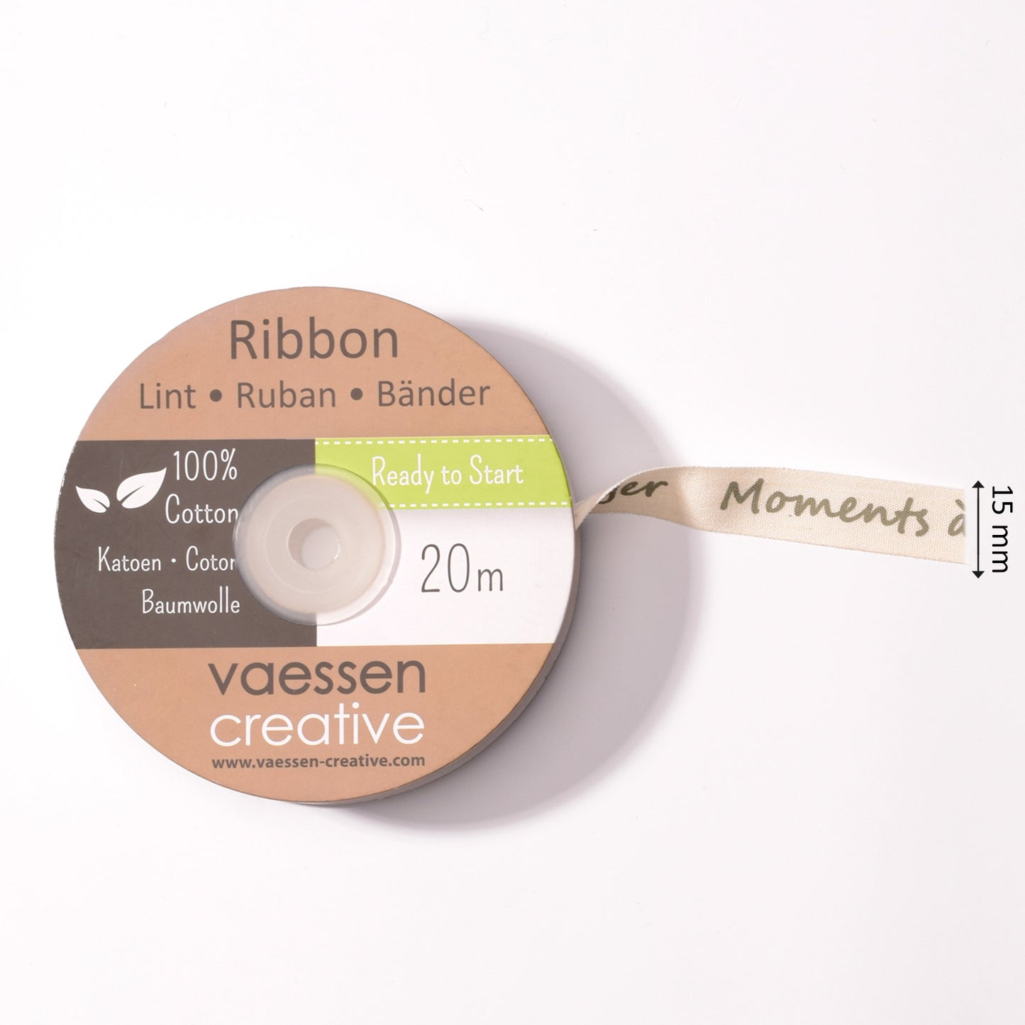 Vaessen creative • Band 20mx15mm für Momente à partager