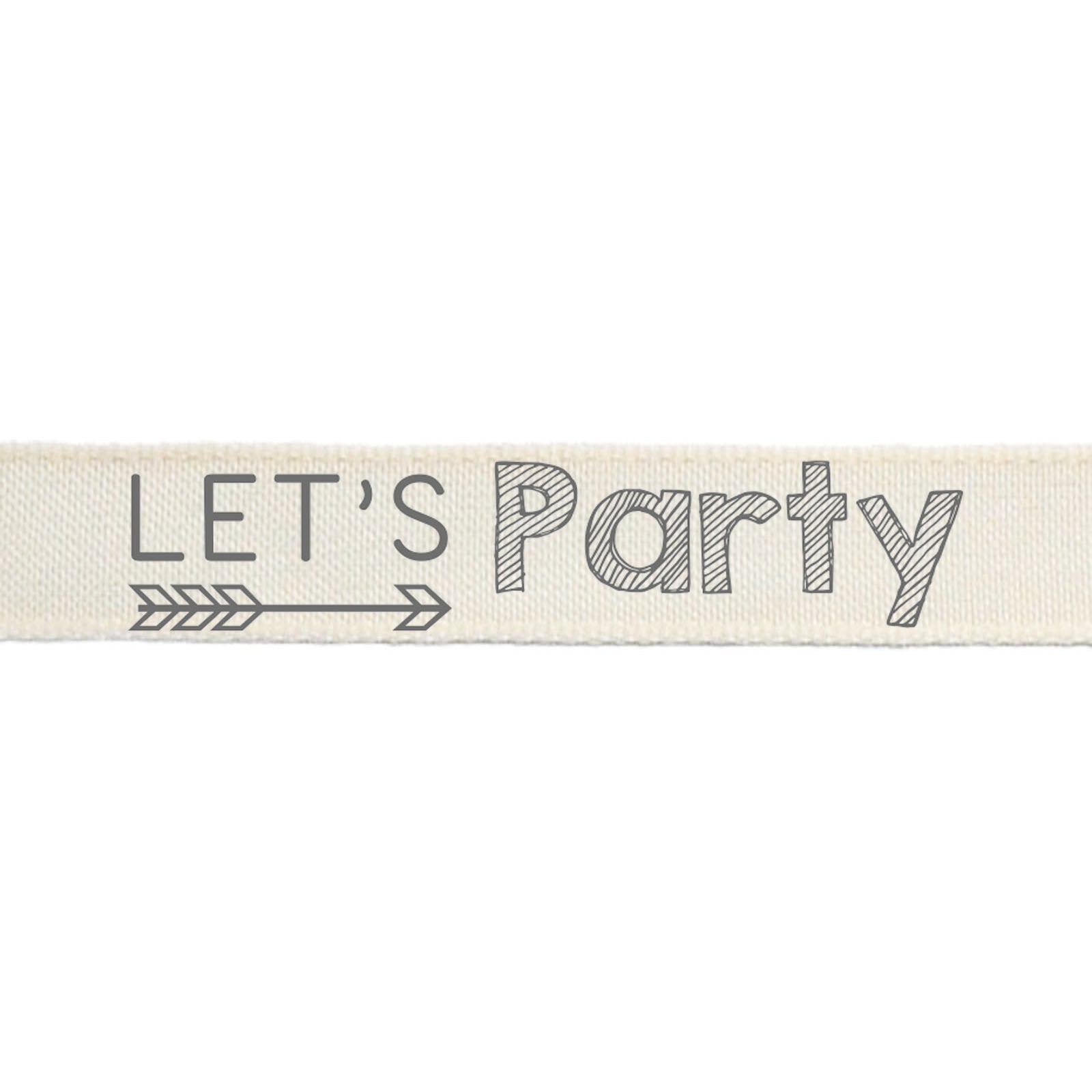 Vaessen creative • Band 20 m x 15 mm deu Let's Party