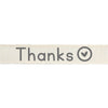 Vaessen creative • Band 20 m x 15 mm eng Danke
