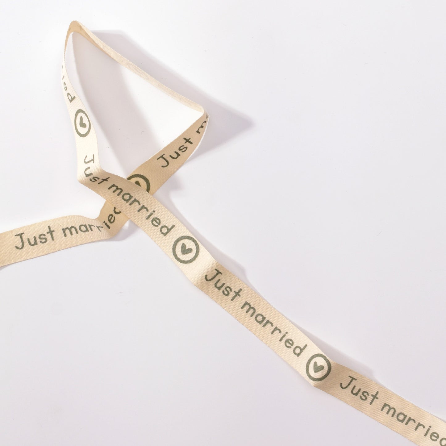 Vaessen creative • Band 20 m x 15 mm eng frisch verheiratet