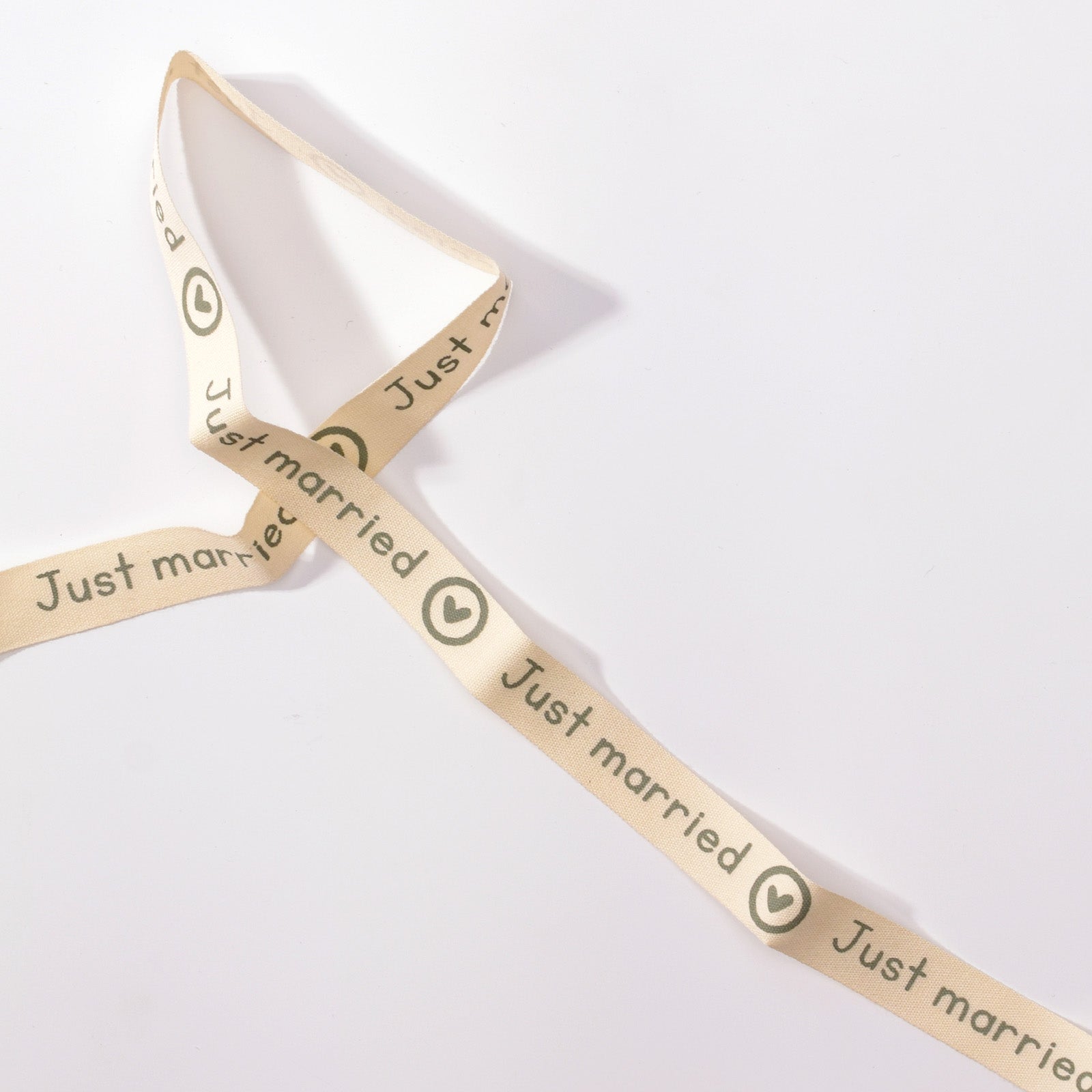 Vaessen creative • Band 20 m x 15 mm eng frisch verheiratet