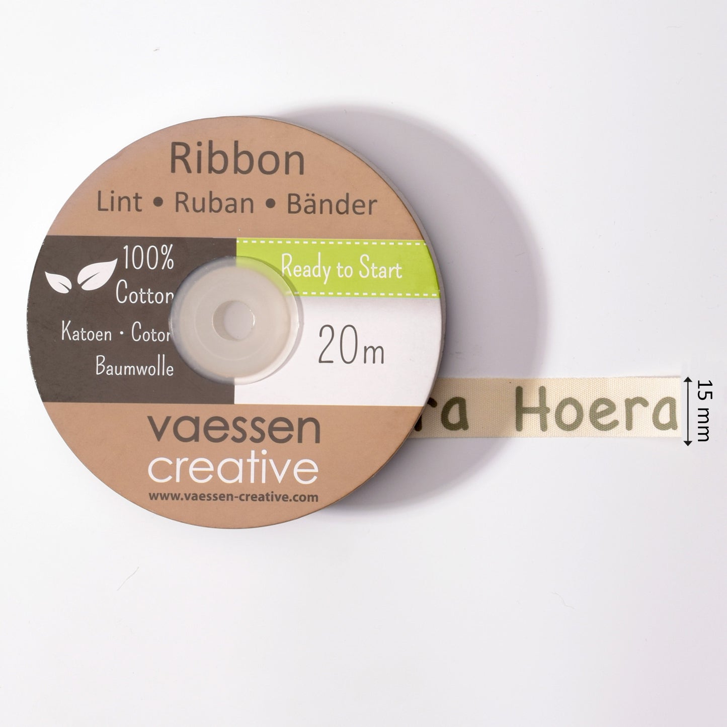 Vaessen creative • Band 20mx15mm und Hurra