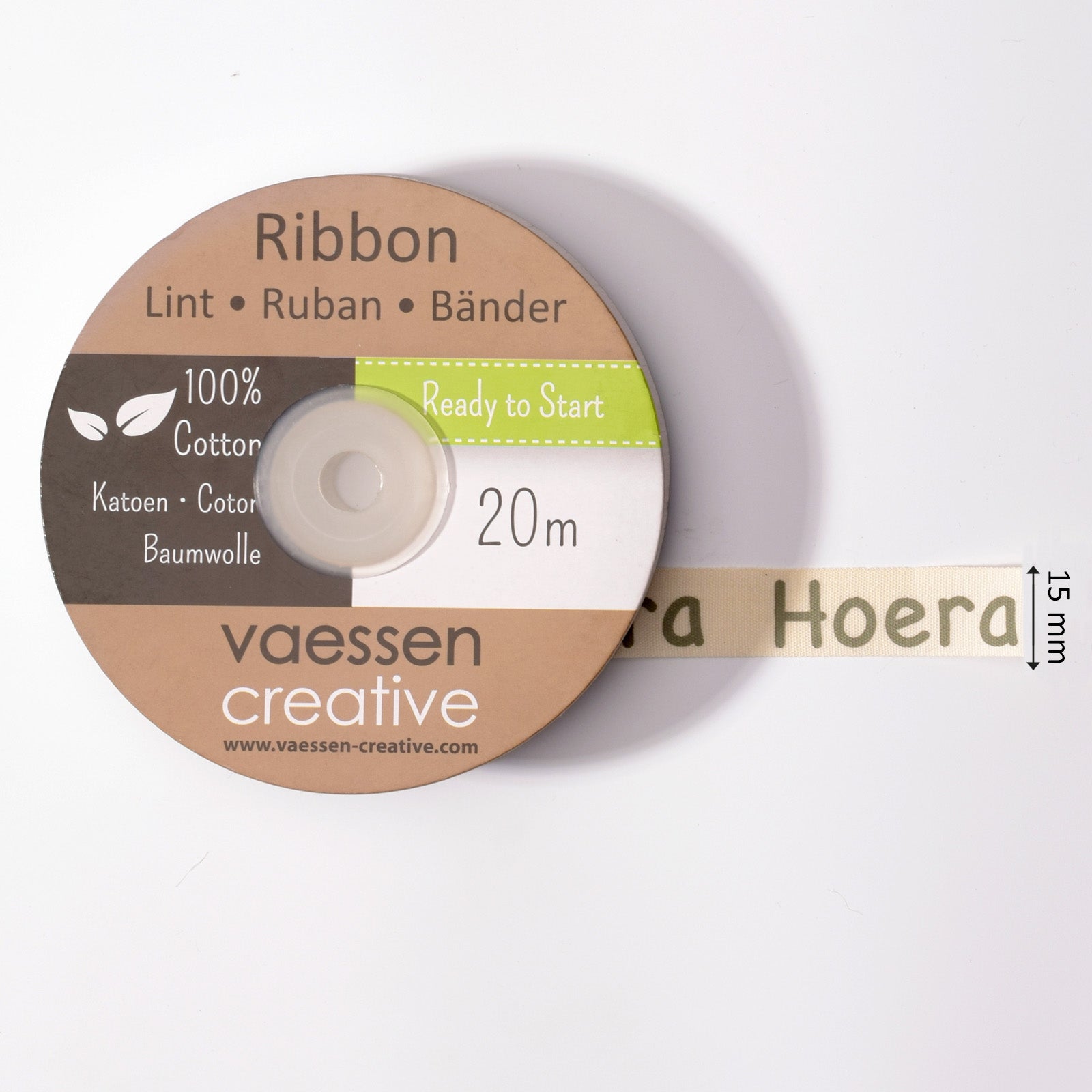 Vaessen creative • Band 20mx15mm und Hurra