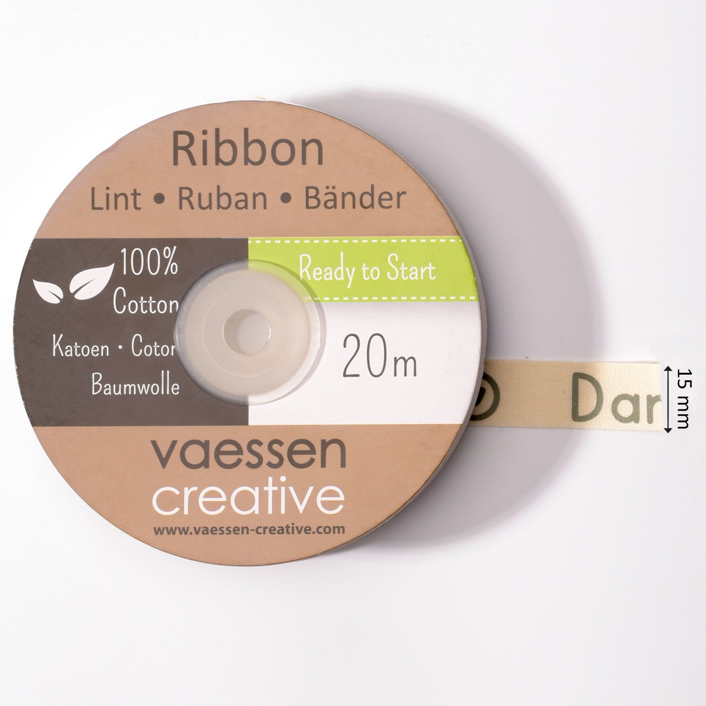 Vaessen creative • Band 20mx15mm von dankeschön