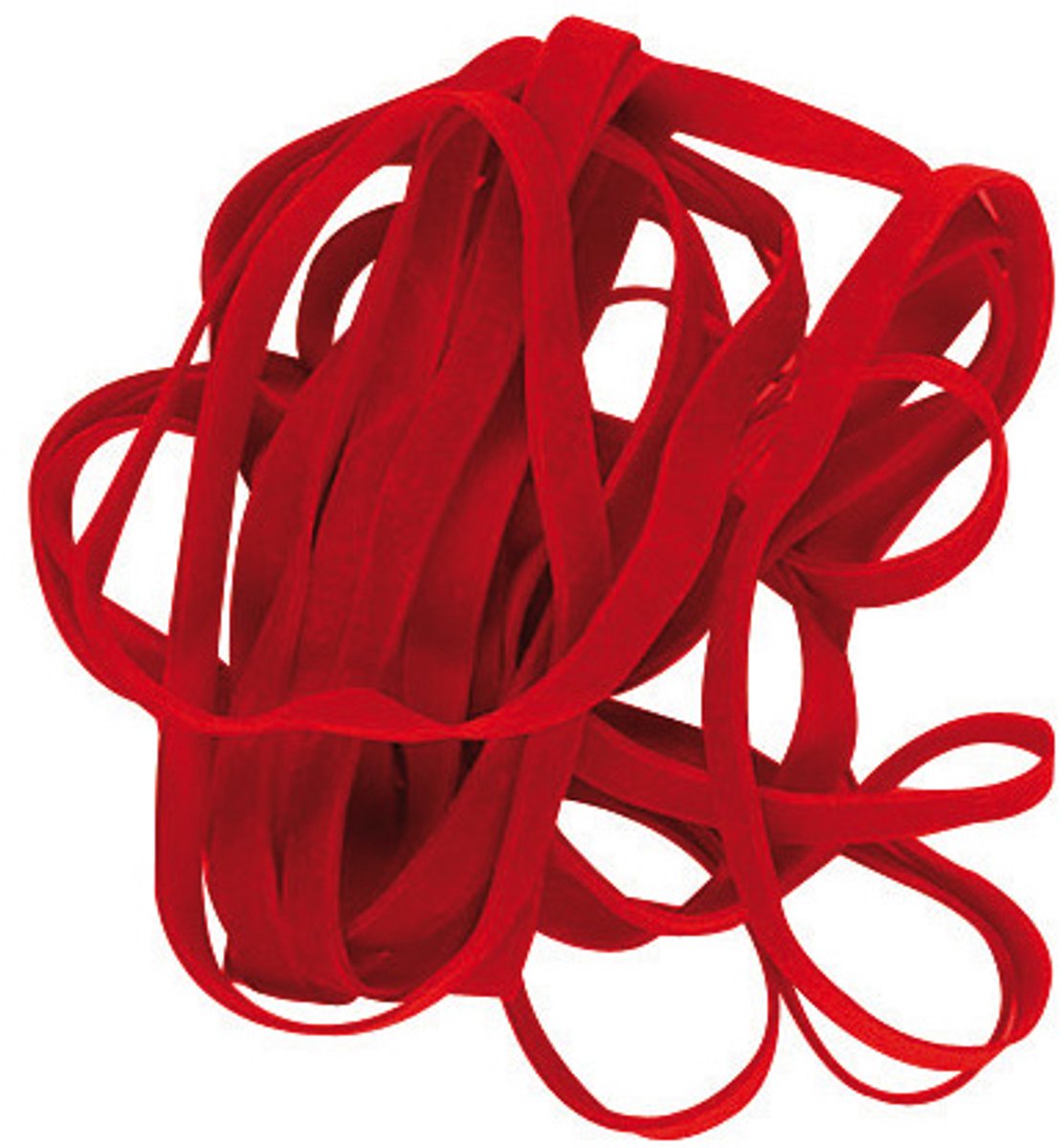 Alco-Gummibänder 150 x 4 mm, 500 Gramm, in roter Box