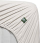 Perkal-Baumwolle von Percale – Spannbettlaken – 180 x 220 – gebrochenes Weiß