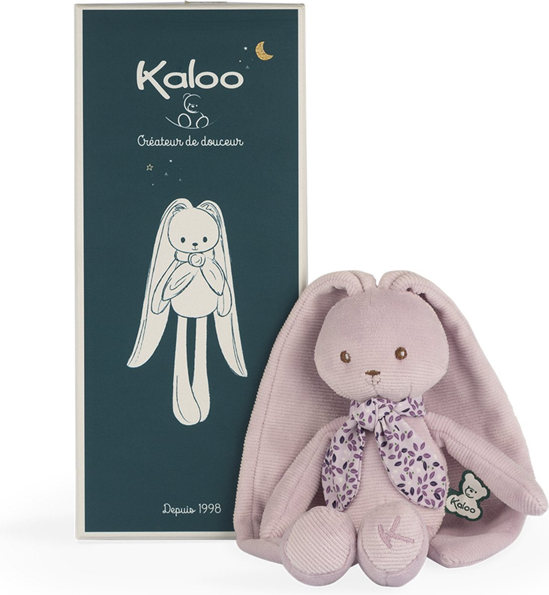 Kaloo Lapinoo - Kuscheltier - Hase - Farbe Rosa - 25cm.