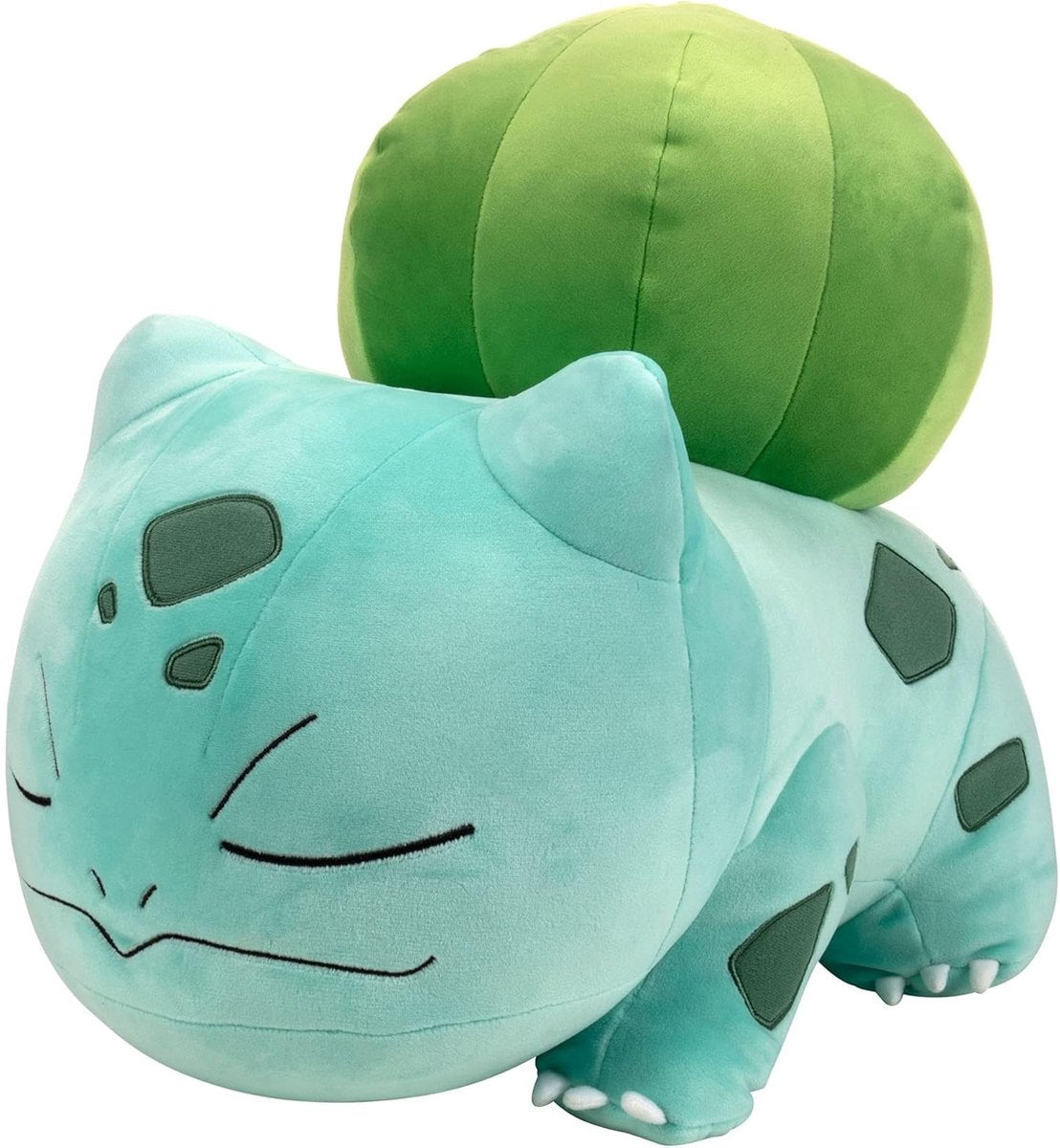 Jazwares schlafender Pokémon-Kuscheltier-Plüsch-Balbasaur, 45 cm