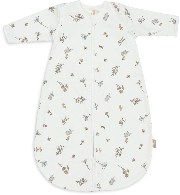 Jollein Babyschlafsack Sommer Jersey mit abzippbarem Ärmel 70cm – rund – Flussufer – Sommerschlafsack