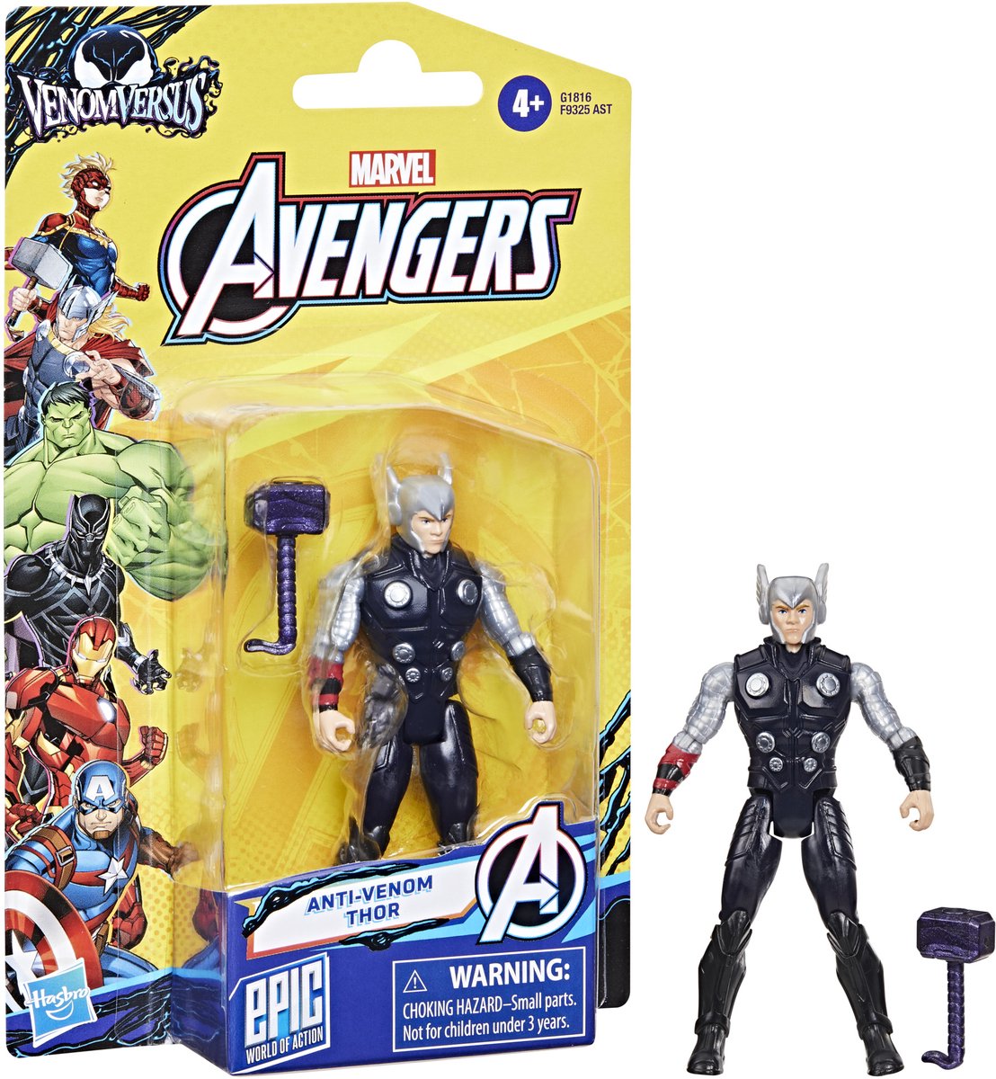 Marvel Avengers 10 cm Figur Gift Thor