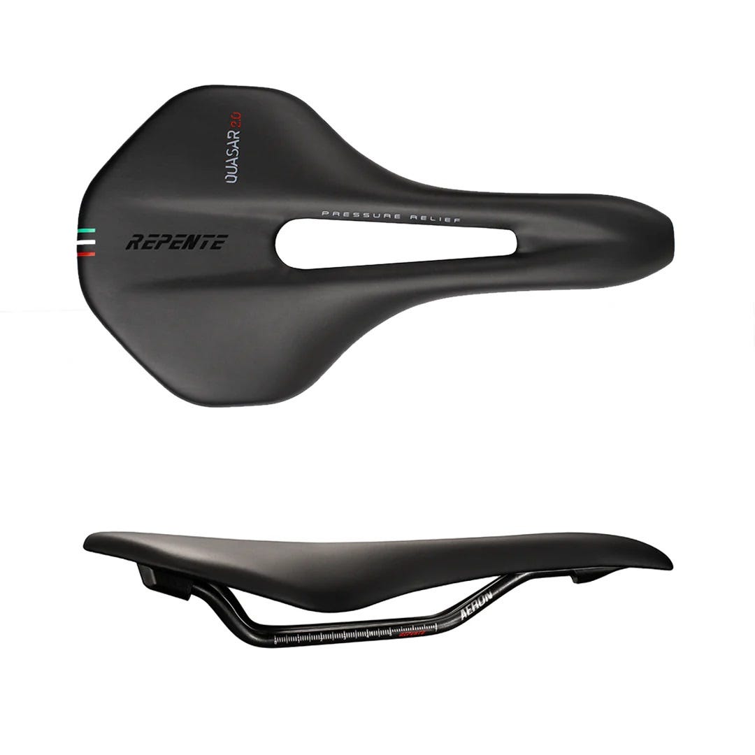 F-Tech Repente Sattel Quasar 2.0 Aeron LCF Technologie Cromoly Black