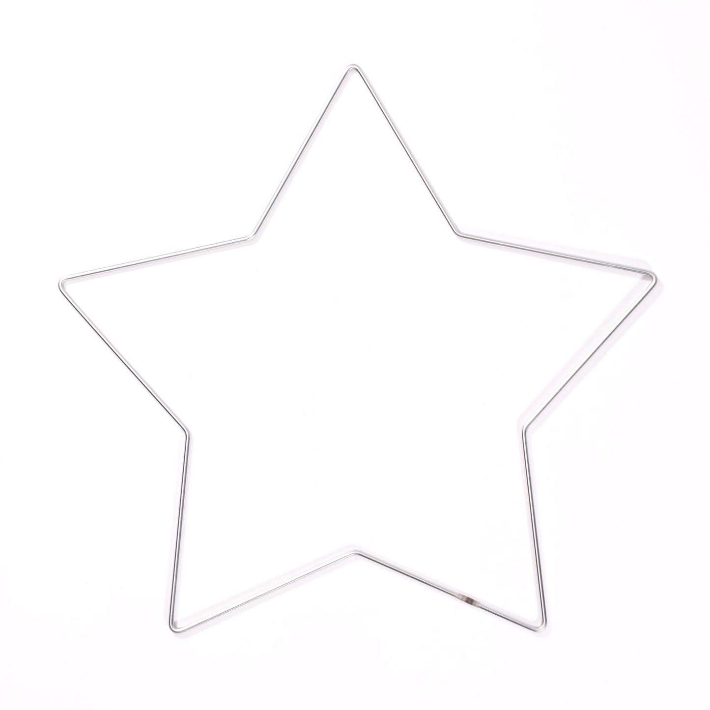 Vaessen creative • Metallringe-Set Stern, Mondwolke ø32cm 3mm Silber