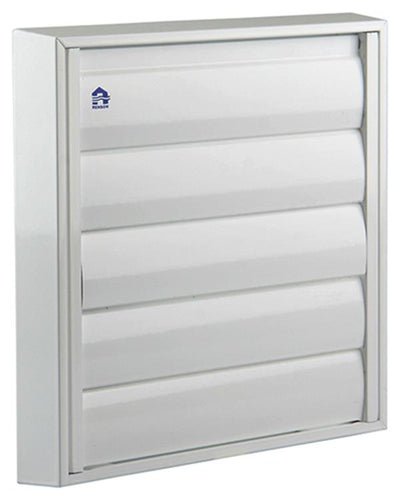 Renson 1006254 - Dunstabzugshaubengitter Aufputz 433 Alu Ral 9010 210x210mm | 2 Stk
