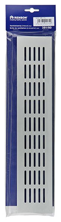 Renson 1006244 - Lüftungsleiste Alu F1 381 80- 400mm | 2 Stk