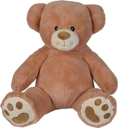 Simba Nicotoy Bär recycelt – Spielzeug – 66 cm – Plüsch – braun – alle Altersgruppen – Kuscheltier