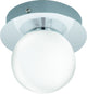 Eglo Mosiano - Deckenleuchte - 1 Licht - LED - ø110mm. - Chrom - Weiß