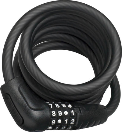 ABUS -NUMMER Kabelschloss 5510c 180 Schwarz