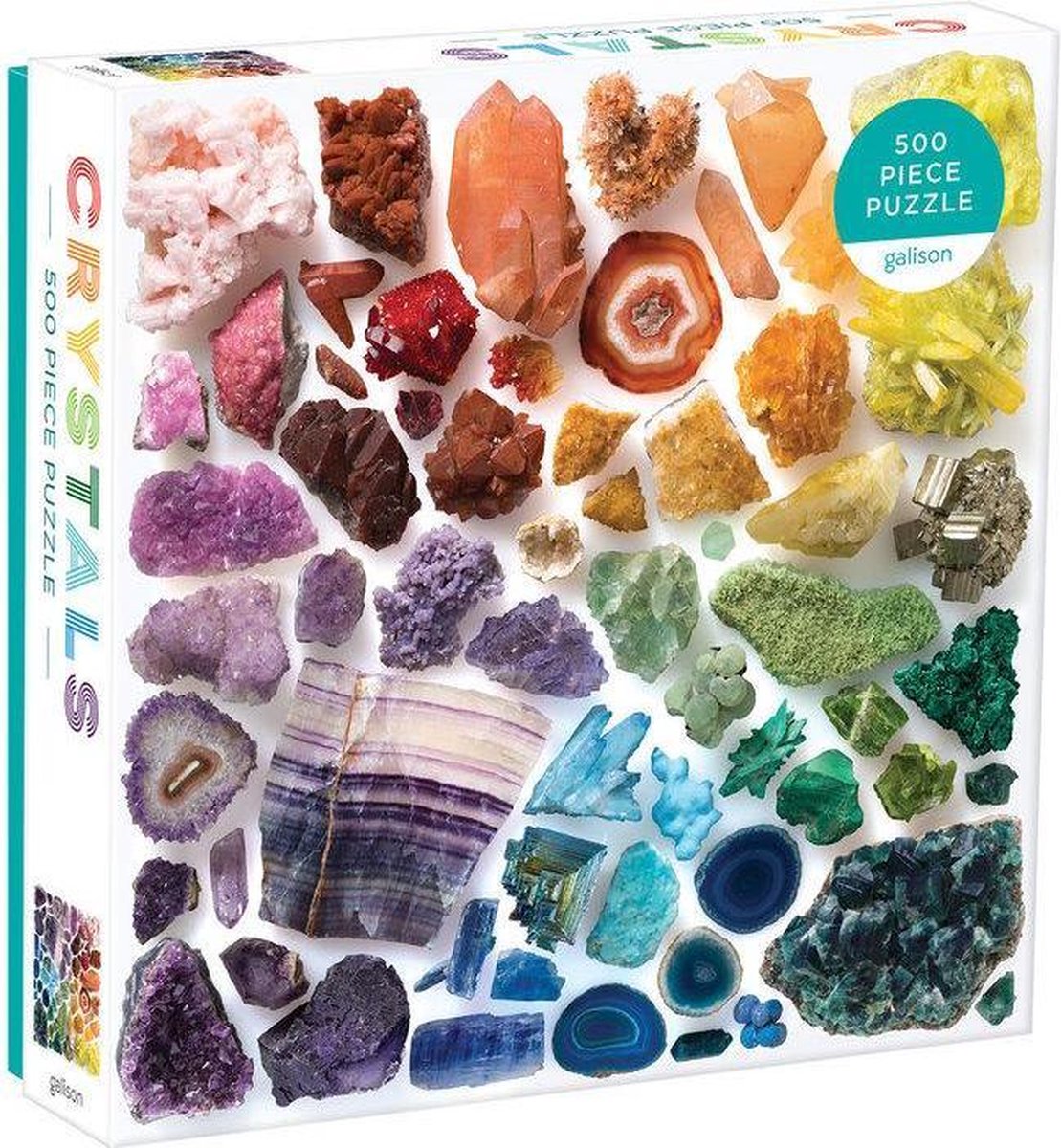 Regenbogenkristalle 500-teiliges Puzzle