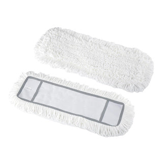 Sauberes Zuhause Chenille Mop -Stoff weiß