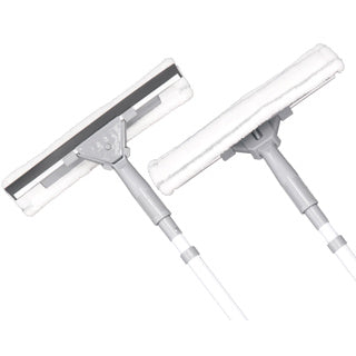 Sauberes Zuhause 2-in-1-Fensterwischer mit teleskopischer Stiel