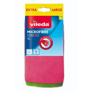 Vileda Mikrofaser -Stofffarben xl 2 Stücke