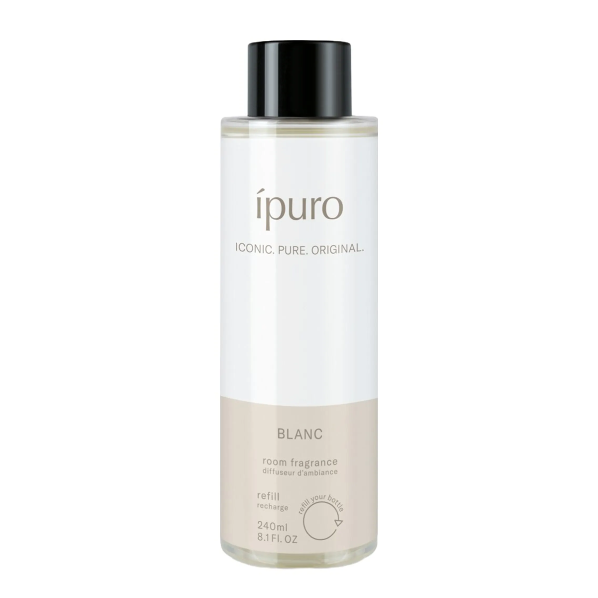 Ipuro Duftdiffusor-Nachfüllung, weiß, 240 ml