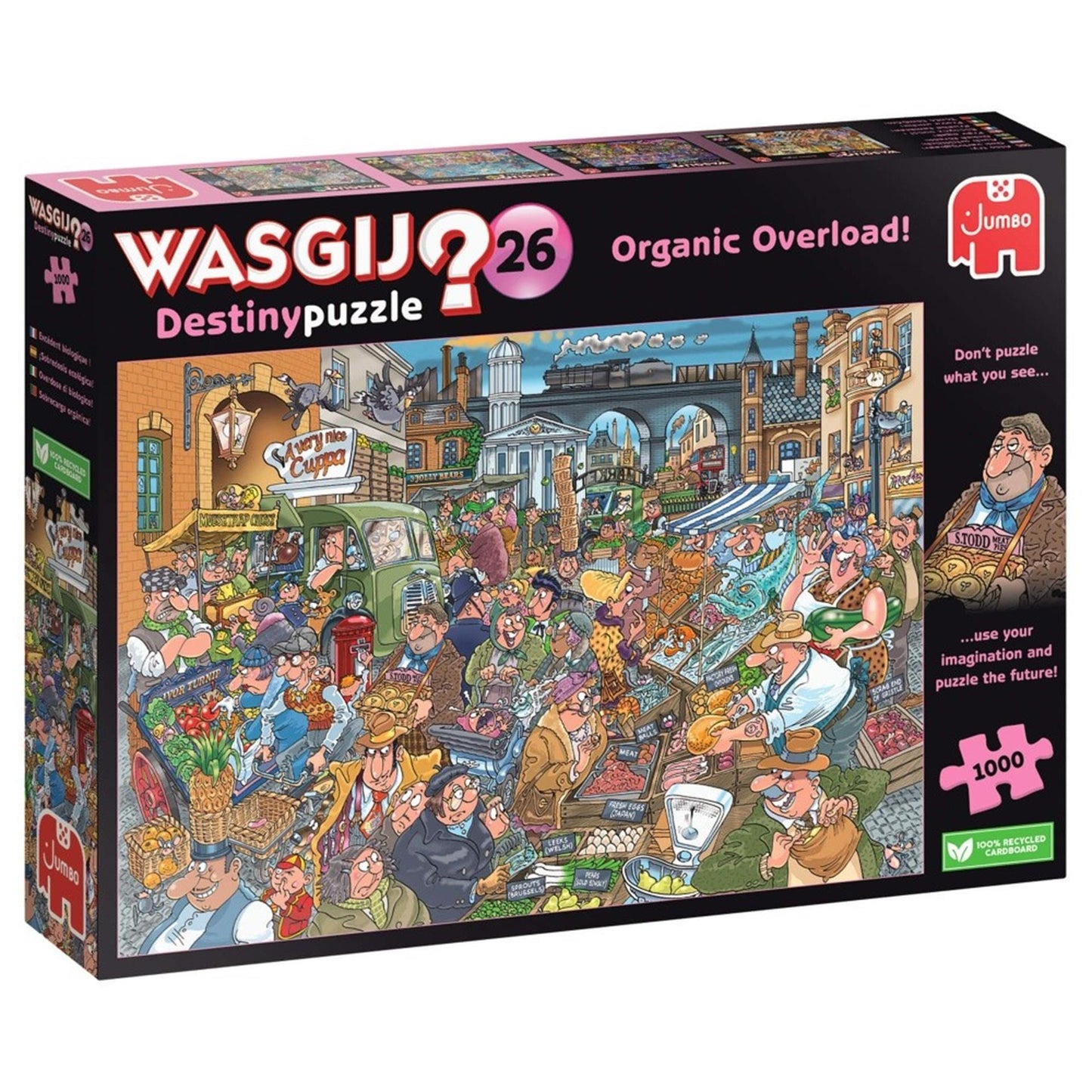 Jumbo Wasgij Destiny 26 Puzzle – voller Bio!, ​​1000 Teile.