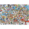 Jumbo Jan van Haasteren Puzzle - Die Bäckerei, 1000 Teile.