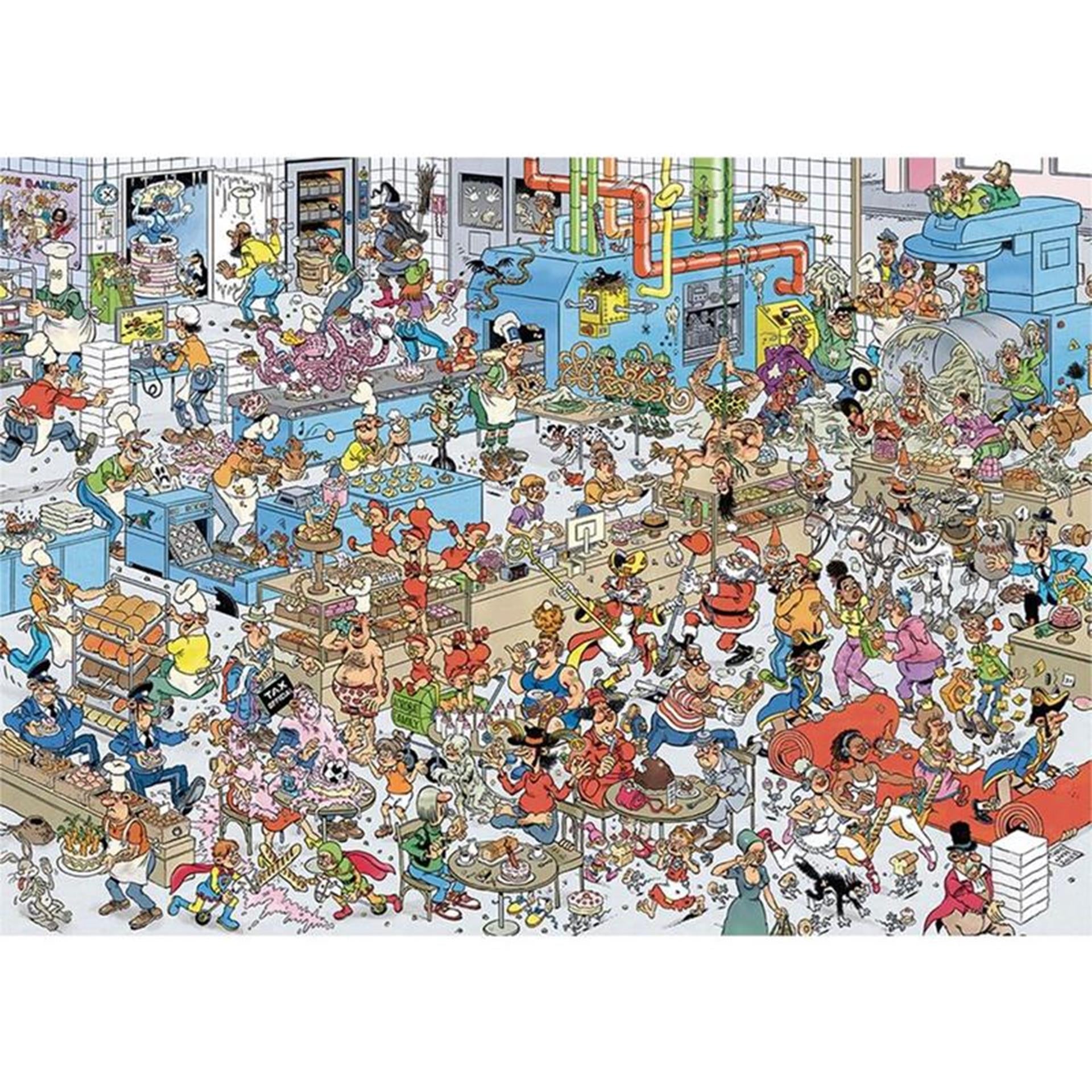 Jumbo Jan van Haasteren Puzzle - Die Bäckerei, 1000 Teile.