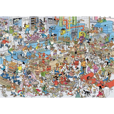 Jumbo Jan van Haasteren Puzzle - Die Bäckerei, 1000 Teile.