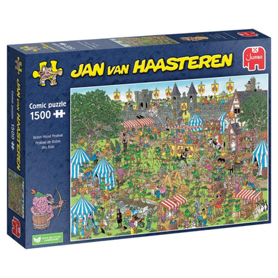 Jumbo Jan van Haasteren Puzzle - Robin Hood Festival, 1500 Teile.