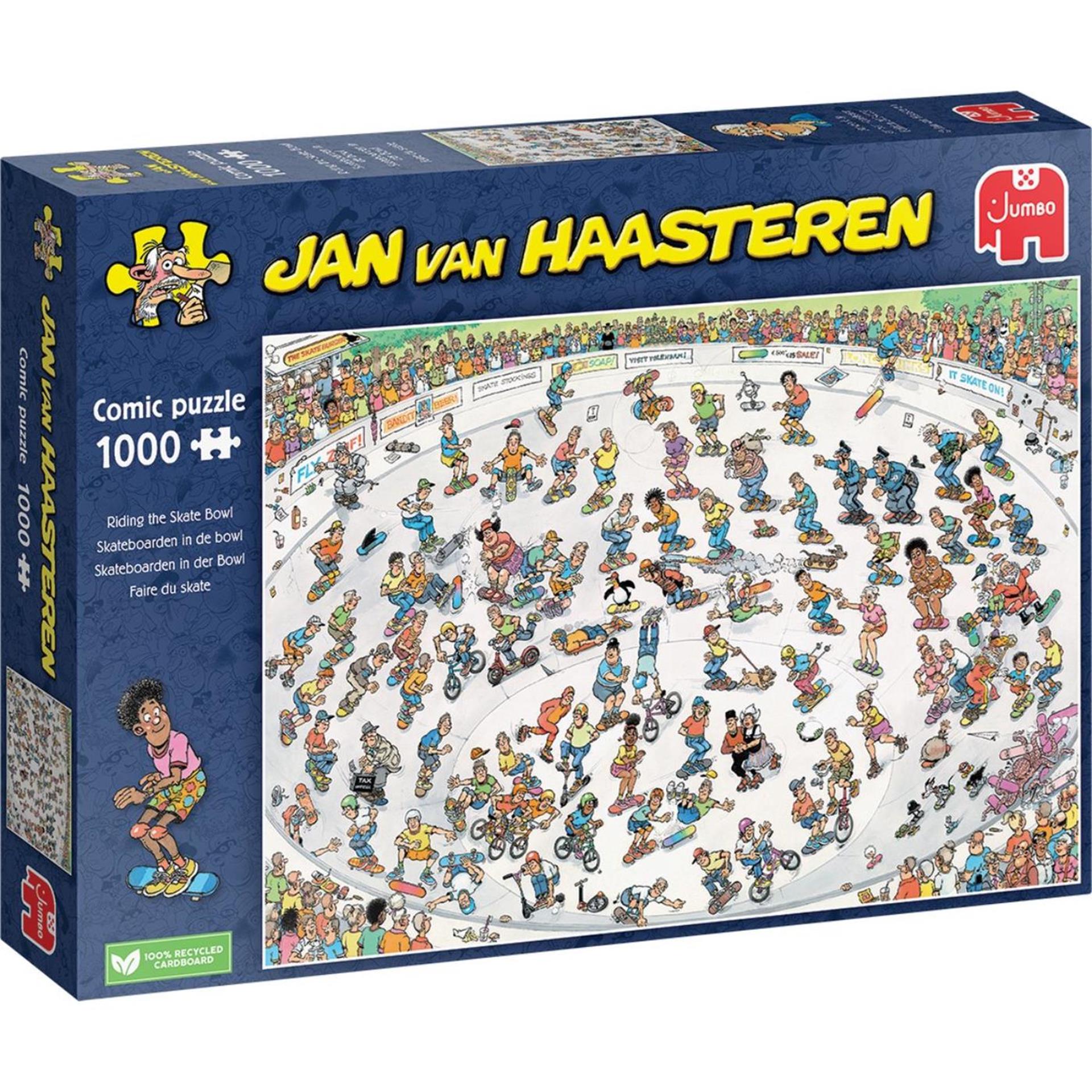 Jan Van Haasteren Jigsaw Puzzle Skateboard in der Schüssel, 1000st.