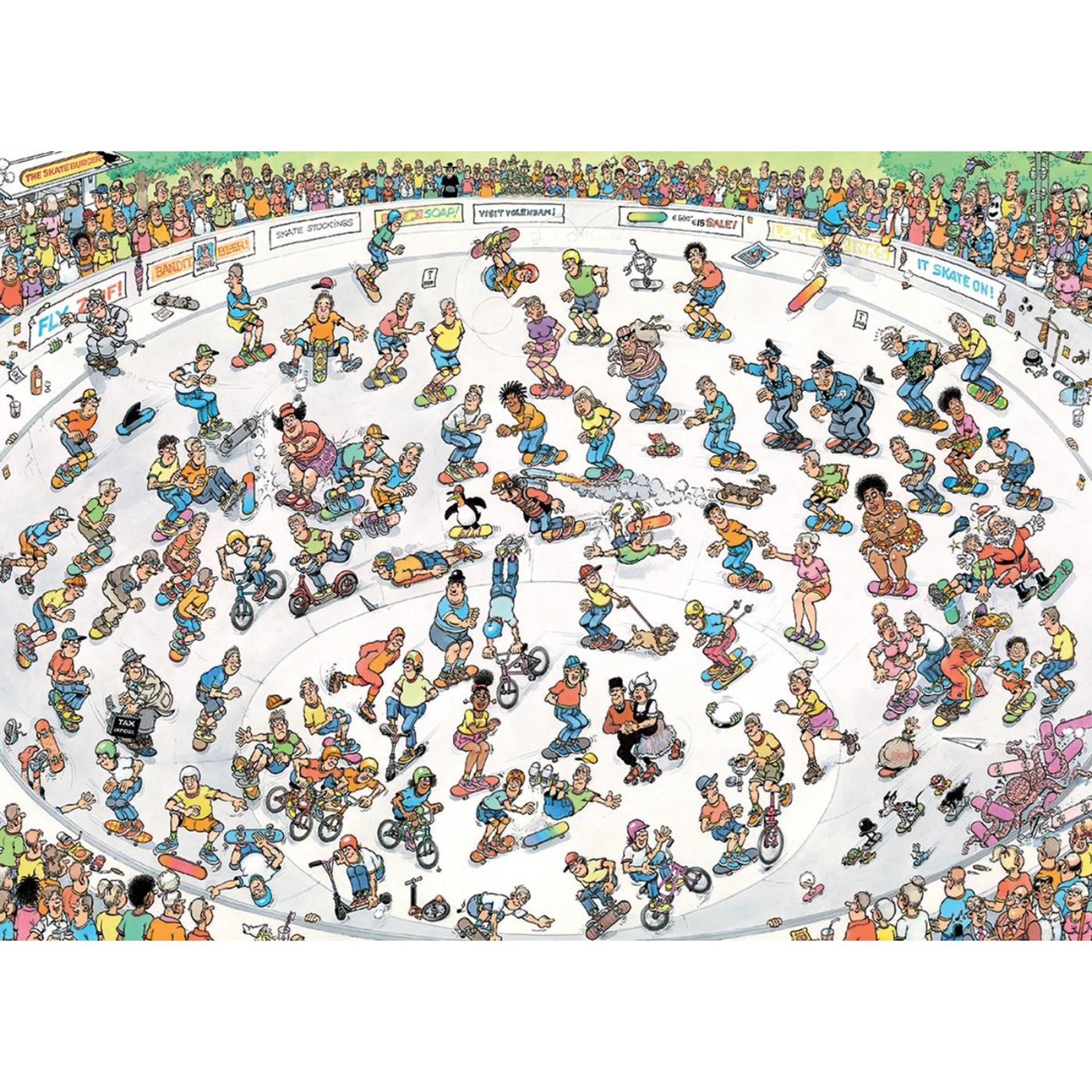 Jan Van Haasteren Jigsaw Puzzle Skateboard in der Schüssel, 1000st.