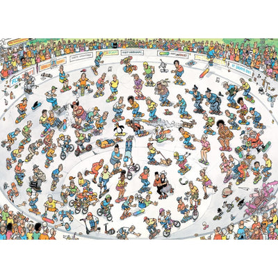 Jan Van Haasteren Jigsaw Puzzle Skateboarding in der Schüssel, 2000st.