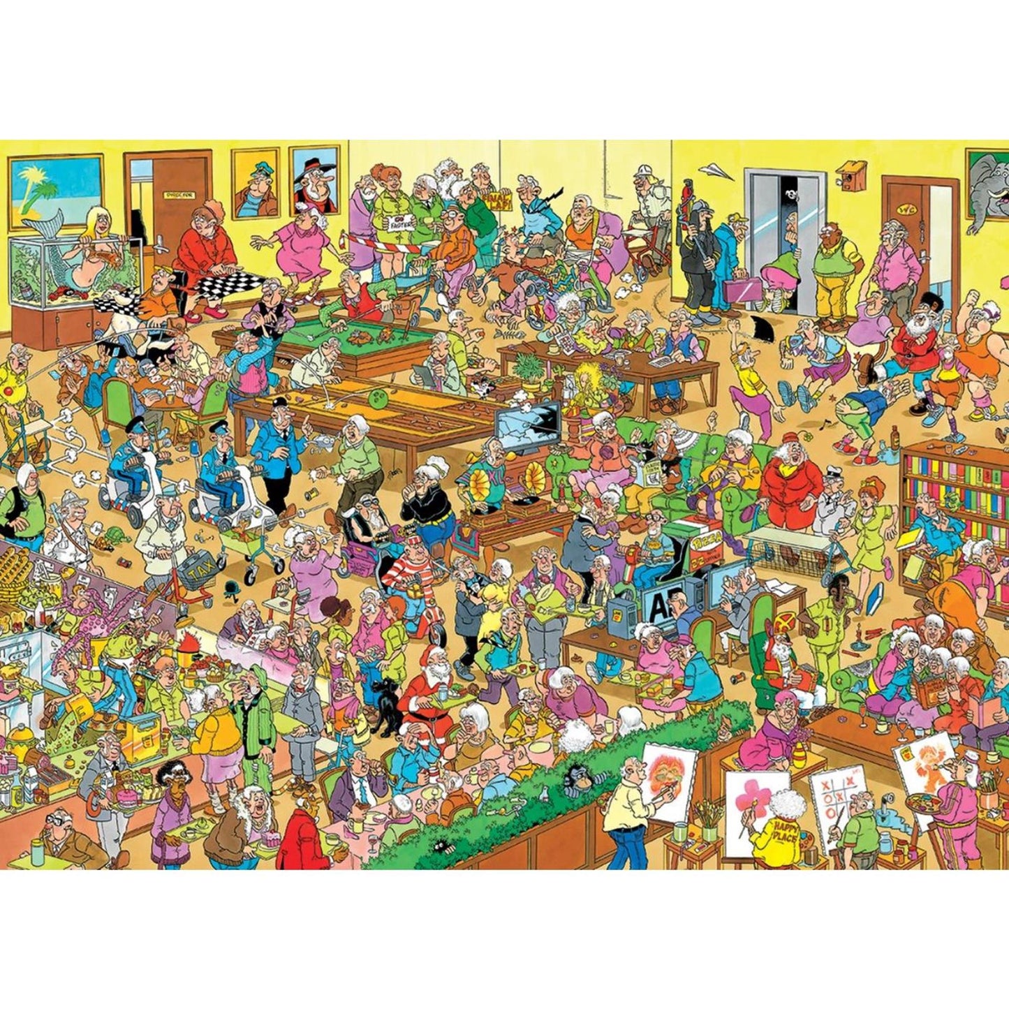 Jan van Haasteren Puzzle das Seniorenheim, 1000-tlg.